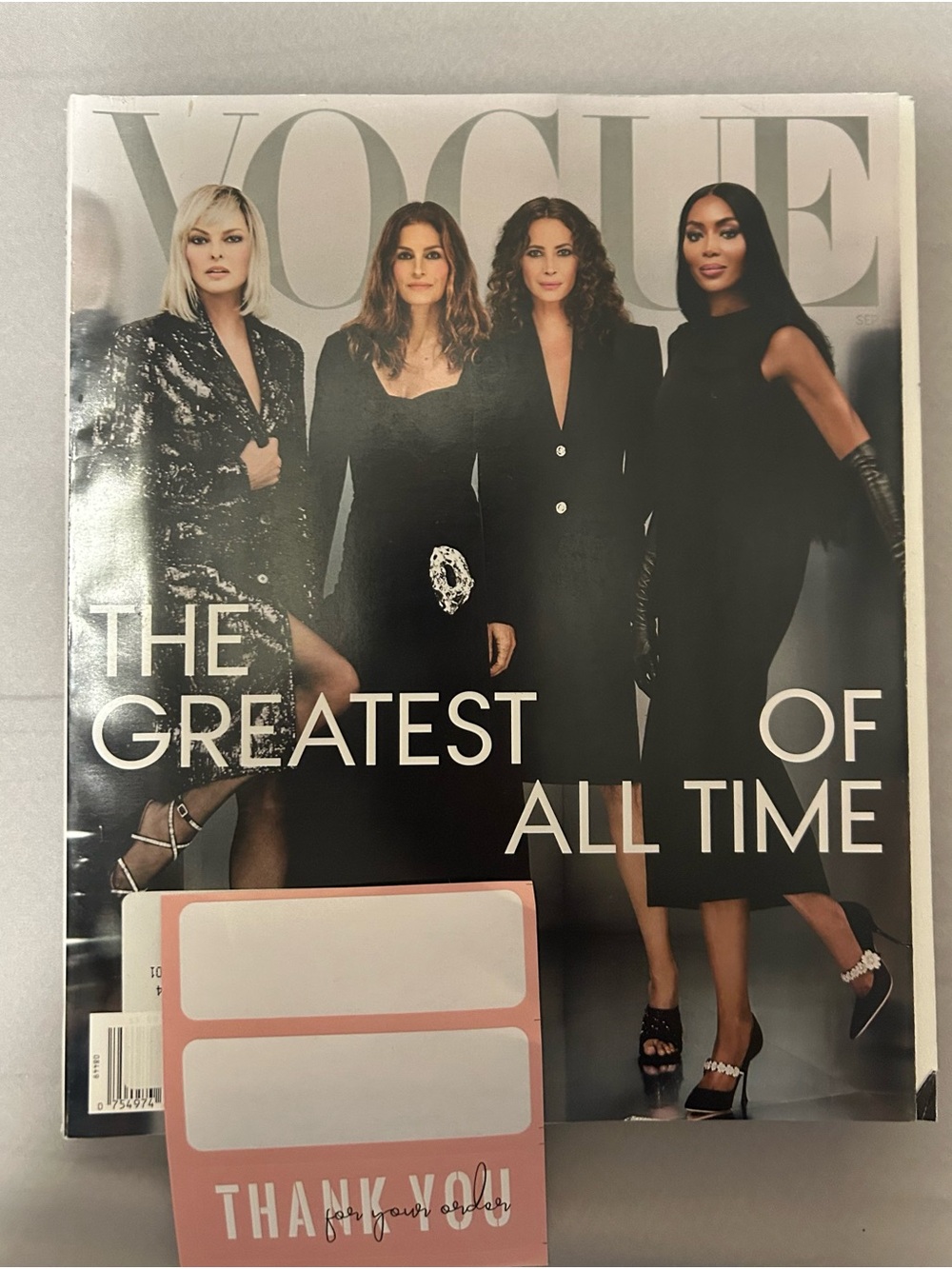 Vogue magazine super models